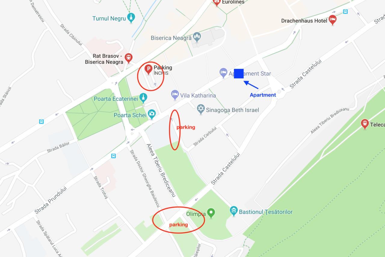 Poarta Schei Apartment Braszów Zewnętrze zdjęcie